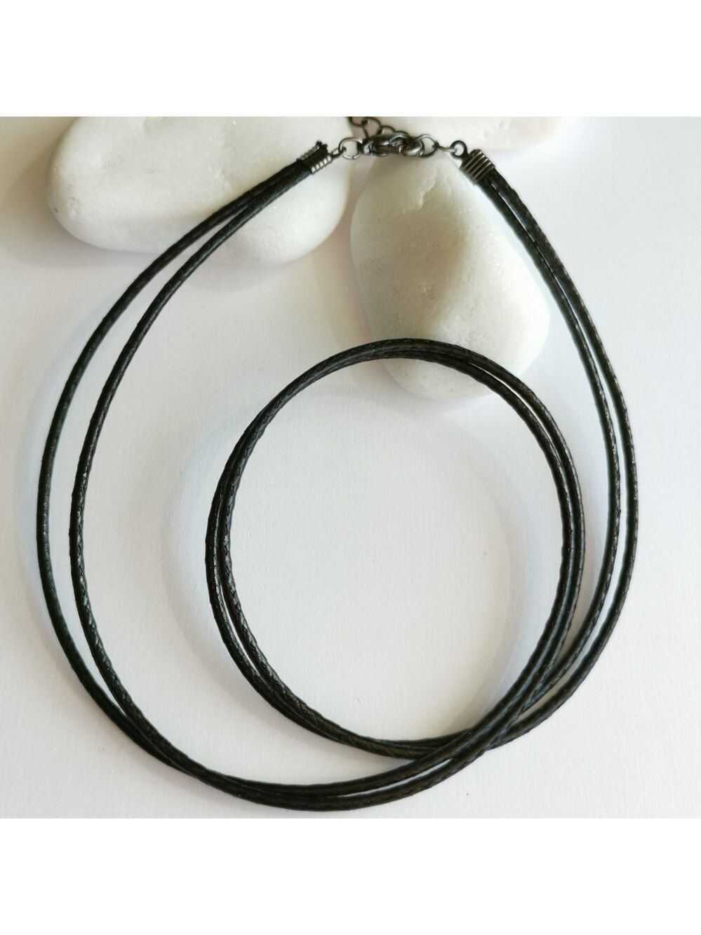 NEW black cord for necklace 16-18"